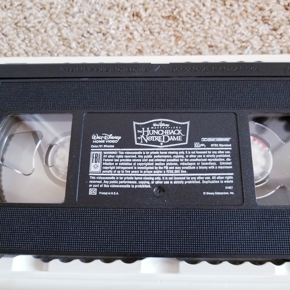 ♥️VINTAGE♥️ DISNEY VHS TAPE BUNDLE - Picture 10 of 16